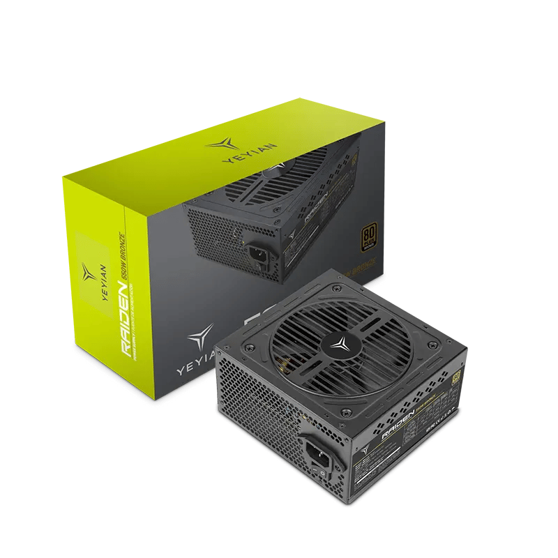 Fuente de Poder Yeyian Raiden 550W 80 PLUS Bronze ATX, 24-pin ATX, 120mm, 550W