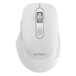 Mouse Acteck Optimize Flow MI480, Inalámbrico, Óptico, 1.600DPI, RF Inalámbrico, Blanco