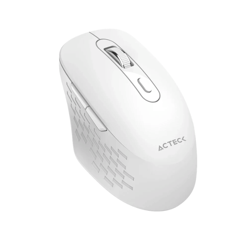 Mouse Acteck Optimize Flow MI480, Inalámbrico, Óptico, 1.600DPI, RF Inalámbrico, Blanco - Imagen 4
