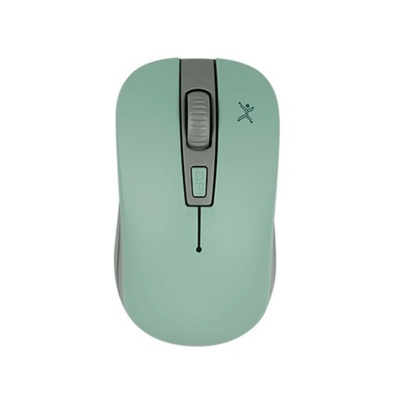 Mouse Perfect Choice Óptico Essential, RF Inalámbrico, 1600DPI, Turquesa/Gris - Imagen 2