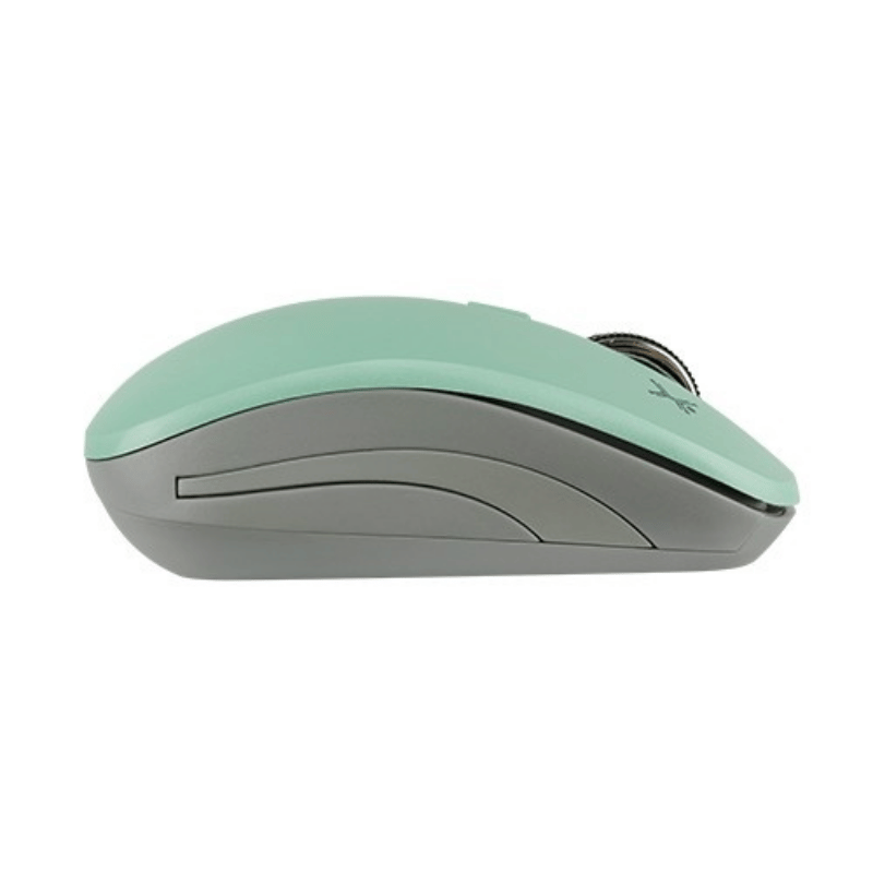 Mouse Perfect Choice Óptico Essential, RF Inalámbrico, 1600DPI, Turquesa/Gris - Imagen 4