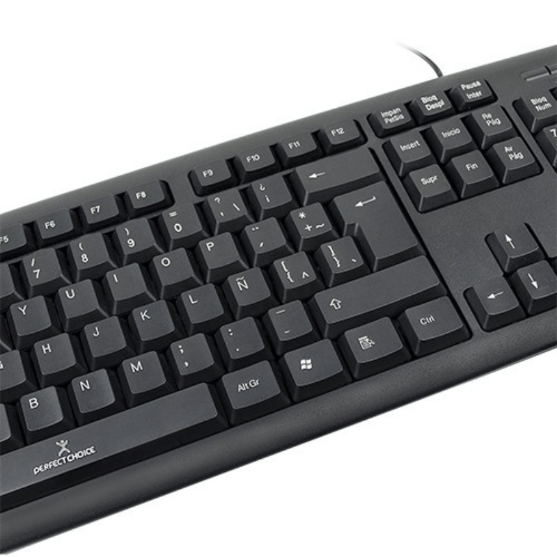 Teclado Perfect Choice PC-201038, Alámbrico, USB (Español) - Imagen 5
