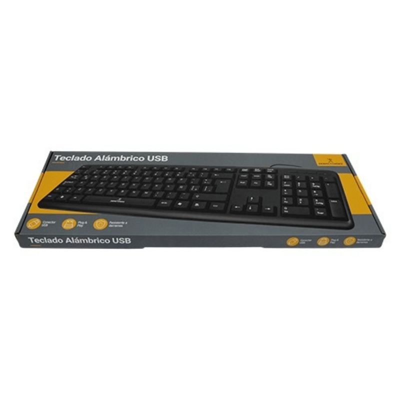 Teclado Perfect Choice PC-201038, Alámbrico, USB (Español) - Imagen 7