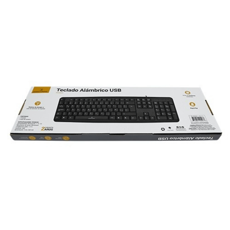 Teclado Perfect Choice PC-201038, Alámbrico, USB (Español) - Imagen 8