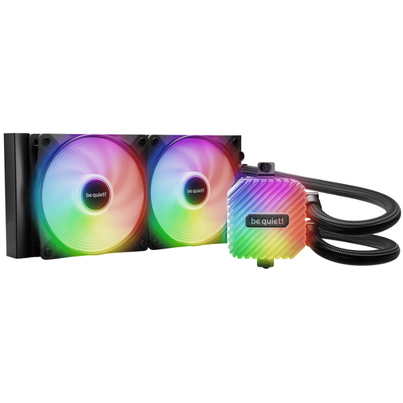 be quiet! BW020 Enfriamiento Líquido para CPU, 2x 120mm, hasta 2100RPM, Negro