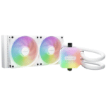 be quiet! LIGHT LOOP Enfriamiento Líquido para CPU, 2x 120mm, hasta 2100RPM, Blanco