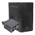 Gabinete Stylos Gabinete Mini, Mini-Tower, Micro-ATX/Mini-ITX, USB 3.0, con Fuente de 500W, sin Ventiladores Instalados, Negro/Rojo