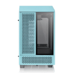 Gabinete Thermaltake The Tower 100, Mini-Tower, Mini-ITX, USB 3.0, sin Fuente, 2 Ventiladores Instalados, Turquesa - Imagen 3