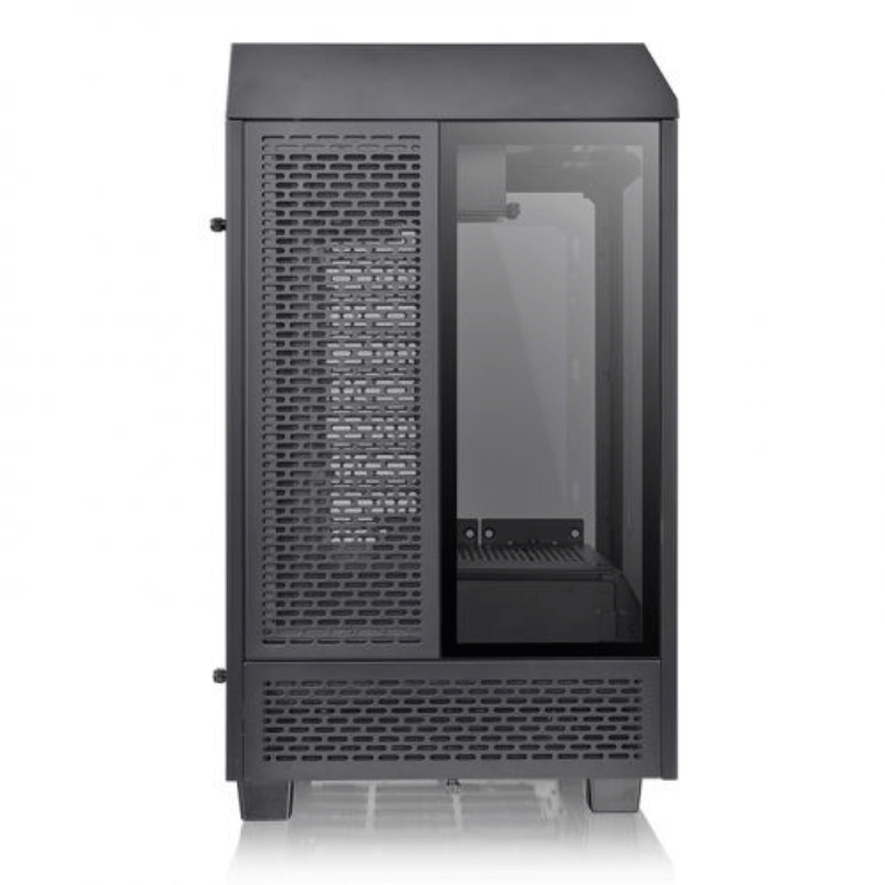 Gabinete Thermaltake The Tower 100, Mini-Tower, Mini-ITX, USB 3.0, sin Fuente, 2 Ventiladores Instalados, Negro - Imagen 4
