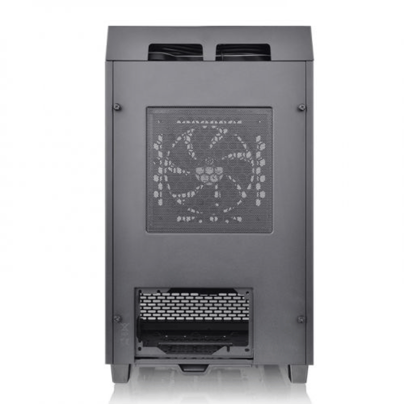 Gabinete Thermaltake The Tower 100, Mini-Tower, Mini-ITX, USB 3.0, sin Fuente, 2 Ventiladores Instalados, Negro - Imagen 6