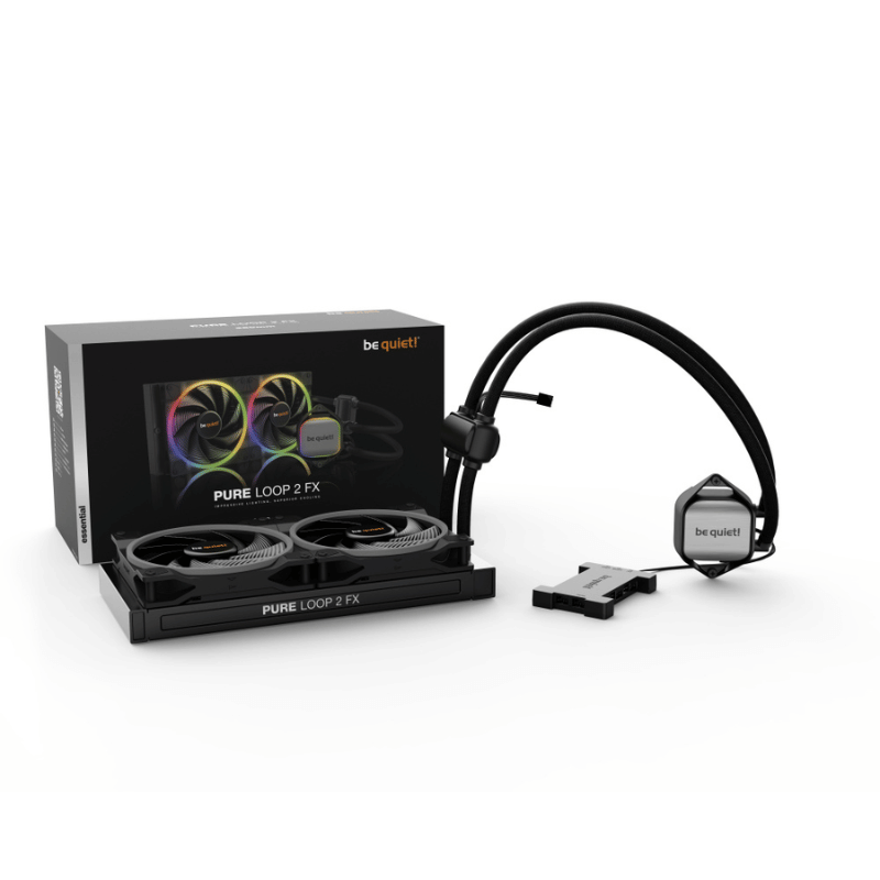 be quiet! Pure Loop 2 FX Enfriamiento Líquido para CPU, 2x 140mm, hasta 2200RPM, Negro - Imagen 3