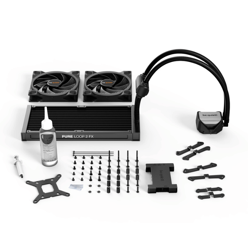 be quiet! Pure Loop 2 FX Enfriamiento Líquido para CPU, 2x 140mm, hasta 2200RPM, Negro - Imagen 4