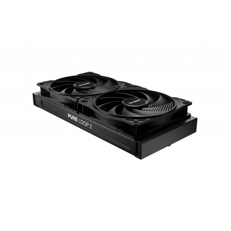 be quiet! PURE LOOP 2 Enfriamiento Líquido para CPU, 2x 140mm, hasta 1800RPM, Negro - Imagen 2
