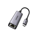 Adaptador de Red / USB-C 3.1 a RJ45 / 5 Gbps / 10/100/1000 Mbps / Thunderbolt 3 / Cable 10 cm (0.33 ft)