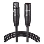 Cable XLR Balanceado / Macho a Hembra / 5 m (16.4 ft) / Triple Blindaje / OFC / 6 mm Diámetro