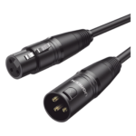 Cable XLR Balanceado / 3 Pines Macho a Hembra / 10 m (32.8 ft) / Triple Blindaje / OFC / Conectores Niquelados - Imagen 2