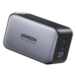 Cargador de Pared / 65 W / 3 Puertos / 2 USB-C + 1 USB-A / GaN II / PD 3.0 / QC 4.0+ / Enchufe Plegable