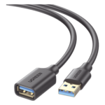 Cable Extensor USB 3.0 / 5 Gbps / 1 m (3.3 ft) / Macho-Hembra / Blindaje Múltiple / Conectores Baño de Oro