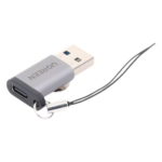 Adaptador USB-A a USB-C / USB 3.0 / 5 Gbps / Carga 3A / Aleación de Aluminio / Compacto - Imagen 3
