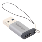 Adaptador USB-A a USB-C / USB 3.0 / 5 Gbps / Carga 3A / Aleación de Aluminio / Compacto - Imagen 4