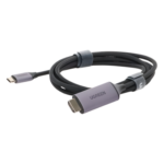 Cable Adaptador USB-C a HDMI / 4K@60Hz / 1.5 m (4.92 ft) / Thunderbolt 3 y 4 / Nylon Trenzado / Aluminio - Imagen 3