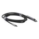 Cable Adaptador USB-C a HDMI / 4K@60Hz / 1.5 m (4.92 ft) / Thunderbolt 3 y 4 / Nylon Trenzado / Aluminio - Imagen 5