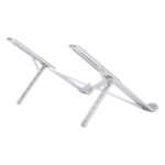 Soporte para Laptop / Ajuste de Altura 46.5-136.5 mm / Capacidad 5 kg / Compatible 11-17.3" / Diseño Plegable / Aluminio + Silicona - Imagen 4