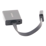 Adaptador HDMI a VGA / 1080P@60Hz / Audio 3.5mm / Alimentación Micro USB / Cable 0.82 ft / Plug & Play - Imagen 2