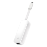 Adaptador de red / Ethernet RJ45 10/100/1000Mbps / USB-C / Cable plegable / RTL8153 / 71x26x16.2 mm