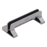 Soporte Vertical para Laptop / Ajustable 12-26 mm / Aluminio y Silicona / Hasta 15.6 pulgadas / Base Antideslizante / Color Plata - Imagen 5
