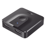Switch HDMI Bidireccional / 4K 60Hz / HDR / 3D / Dolby Atmos / Metal / Sin Alimentación Externa