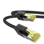 Cable Ethernet Cat7 / Blindaje F/FTP / 10 Gbps / 600 MHz / 2 m (6.56 ft) / Malla Nylon - Imagen 2
