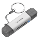 Lector de Tarjetas / USB 3.2 5 Gbps / Dual USB-A y USB-C / SD y Micro SD Simultáneo / Aluminio 73 mm - Imagen 4