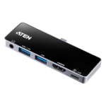 Dock USB-C de Viaje / Thunderbolt 3 / USB 3.2 5 Gbps / HDMI 4K 60Hz / PD 92W / 44g