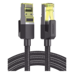 Cable Ethernet Cat7 / Blindaje F/FTP / 3 Metros (9.84 Pies) / 10 Gbps / 600 MHz / Conectores Oro