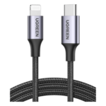 Cable USB-C a Lightning / 2 m (6.56 ft) / Certificado MFi / Carga Rápida 60W / 480 Mbps / Nylon Trenzado / Aluminio