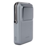 Power Bank Inalámbrico / 10000 mAh / Carga Inalámbrica 7.5W / USB-C 20W / Pantalla TFT con Emojis / Soporte Plegable / Succión Magnética 10N - Imagen 4