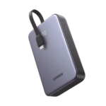 Power Bank / 20000 mAh (74 Wh) / Salida 30 W / Carga 3 Dispositivos Simultáneos / Pantalla LED Digital / Apto para Viaje Aéreo