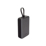 Power Bank / 20000 mAh (74 Wh) / Salida 30 W / Carga 3 Dispositivos Simultáneos / Pantalla LED Digital / Apto para Viaje Aéreo - Imagen 4