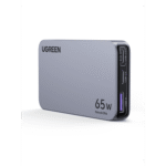Cargador Rápido GaN / 65W / 3 Puertos / PD 3.0 / PPS / QC 4.0 / 100-240V - Imagen 2