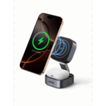 Cargador Inalámbrico 2 en 1 / Qi 2 15W / Base Auriculares 5W / Salida USB-C 5W / Potencia Total 25W / Protección Múltiple - Imagen 2